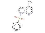 1-(PHENYLSULPHONYL)-4-METHYL-7-<span class='lighter'>AZAINDOLE</span>