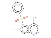 1-(PHENYLSULFONYL)-2-IODO-7-METHYL-4-AZAINDOLE