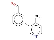 3-(4-甲基-吡啶-3-<span class='lighter'>基</span>)-<span class='lighter'>苯</span><span class='lighter'>甲醛</span>
