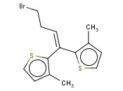 4-BROMO-1,1-BIS(3-METHYL-2-THIENYL)-1-BUTENE