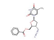 3'-<span class='lighter'>AZIDO-5</span>'-<span class='lighter'>O-BENZYOL-THYMIDINE</span>