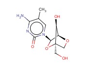 1-(2'-O,4-C-METHYLENE-BETA-D-RIBOFURANOSYL)-5-METHYL-CYTOSINE