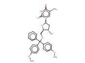 1-((2R,4S,5R)-5-((BIS(4-METHOXYPHENYL)(PHENYL)METHOXY)METHYL)-4-HYDROXYTETRAHYDROFURAN-2-YL)-5-METHYL-2-THIOXO-2,3-DIHYDROPYRIMIDIN-4(1H)-ONE