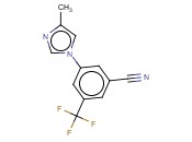 3-(4-甲基-1H-咪唑-1-基)-5-(三<span class='lighter'>氟</span>甲基)<span class='lighter'>苯</span>甲<span class='lighter'>腈</span>