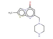 2-METHYL-7-PIPERAZIN-1-YLMETHYL-THIAZOLO[3,2-A]PYRIMIDIN-5-ONE