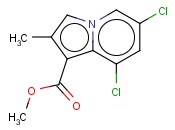 METHYL 6,8-DICHLORO-2-METHYLINDOLIZINE-1-CARBOXYLATE