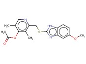 4-PYRIDINOL, 2-[[(6-METHOXY-1H-BENZIMIDAZOL-2-YL)THIO]METHYL]-3,5-DIMETHYL-, 4-ACETATE