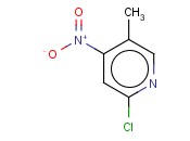 2-<span class='lighter'>CHLORO-5-METHYL-4-NITROPYRIDINE</span>