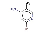 2-<span class='lighter'>Bromo-5-methylpyridin</span>-4-amine