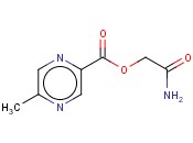 CARBAMOYLMETHYL 5-METHYLPYRAZINE-2-CARBOXYLATE
