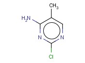 4-<span class='lighter'>AMINO-2-CHLORO</span>-5-METHYLPYRIMIDINE