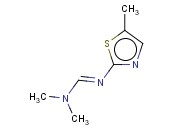 (E)-N,N-DIMETHYL-N'-(5-METHYL-1,3-THIAZOL-2-YL)METHANIMIDAMIDE
