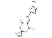 2,2-DIMETHYL-5-((5-METHYLTHIAZOL-2-YLAMINO)METHYLENE)-1,3-DIOXANE-4,6-DIONE