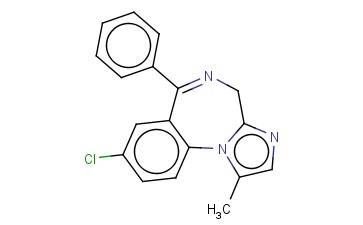 8-CHLORO-1-METHYL-6-PHENYL-4H-IMIDAZO[1,2-A][1,4]BENZODIAZEPINE