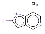 2-IODO-7-METHYL-5-AZAINDOLE
