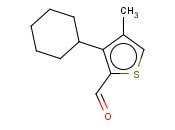 3-CYCLOHEXYL-4-METHYLTHIOPHENE-2-ALDEHYDE