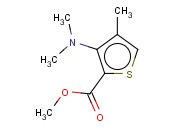 3-<span class='lighter'>二甲</span>基氨基-4-甲基-2-<span class='lighter'>羧酸</span><span class='lighter'>甲</span><span class='lighter'>酯</span>