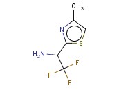 2,2,2-TRIFLUORO-1-(4-METHYL-1,3-THIAZOL-2-YL)ETHAN-1-AMINE