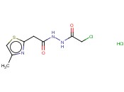 2-氯-N'-[（4-甲基-1,3-噻唑-2-基）乙酰基]乙酰<span class='lighter'>肼</span><span class='lighter'>盐酸盐</span>