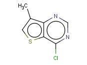 4-<span class='lighter'>CHLORO</span>-7-METHYLTHIENO[3,2-D]<span class='lighter'>PYRIMIDINE</span>