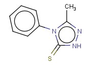 2,4-<span class='lighter'>二</span>氢-3-<span class='lighter'>巯基</span>-5-甲基-4-苯基-3H-1,2,4-三唑