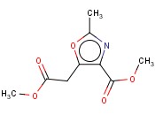 METHYL 5-(2-METHOXY-2-OXOETHYL)-2-METHYLOXAZOLE-4-CARBOXYLATE