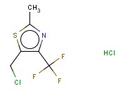 5-(CHLOROMETHYL)-2-METHYL-4-(TRIFLUOROMETHYL)-1,3-THIAZOLE HYDROCHLORIDE