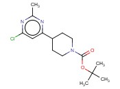 4-(6-CHLORO-2-METHYL-PYRIMIDIN-4-YL)-PIPERIDINE-1-CARBOXYLIC ACID TERT-BUTYL ESTER