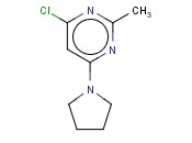 4-Chloro-2-methyl-6-(1-pyrrolidinyl)pyrimidine