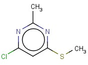 4-CHLORO-2-METHYL-6-(METHYLTHIO)PYRIMIDINE