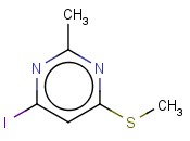 4-IODO-2-METHYL-6-(METHYLTHIO)PYRIMIDINE