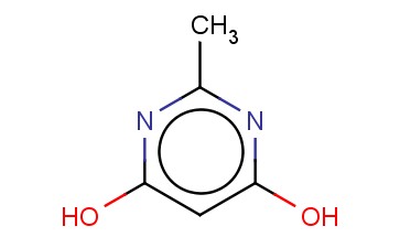 <span class='lighter'>4,6-DIHYDROXY-2-METHYLPYRIMIDINE</span>