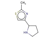 2-甲基-4-（2-吡咯烷基）噻唑