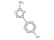 4-(2-METHYL-<span class='lighter'>1,3-THIAZOL-4-YL</span>)PHENOL