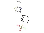 3-(2-甲基-1,3-噻唑-4-基)苯磺酰氯