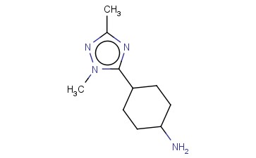 4-(DIMETHYL-1H-1,2,4-TRIAZOL-5-YL)CYCLOHEXAN-1-AMINE