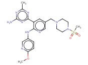 1,3,5-TRIAZIN-2-AMINE,4-[2-[(6-METHOXY-3-PYRIDINYL)AMINO]-5-[[4-(METHYLSULFONYL)-1-PIPERAZINYL]METHYL]-3-PYRIDINYL]-6-METHYL-