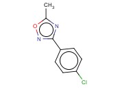3-(4-CHLOROPHENYL)-5-METHYL-1,2,4-OXADIAZOLE