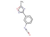 3-(3-异氰<span class='lighter'>苯基</span>)-5-甲基-1,2,4-<span class='lighter'>氧</span><span class='lighter'>二</span>唑