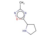 3-<span class='lighter'>甲基</span>-5-<span class='lighter'>吡咯烷</span>-2-基-1,2,4-氧杂二唑 HCL