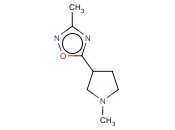 3-<span class='lighter'>甲基</span>-5-(1-<span class='lighter'>甲基</span><span class='lighter'>吡咯烷</span>-3-基)-1,2,4-恶二唑