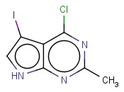 <span class='lighter'>4-CHLORO-5-IODO-2-METHYL-7H-PYRROLO</span>[<span class='lighter'>2,3-D</span>]<span class='lighter'>PYRIMIDINE</span>