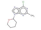 6-CHLORO-2-METHYL-9-(TETRAHYDRO-2H-PYRAN-2-YL)-9H-PURINE