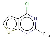 4-氯-2-甲基噻吩并[2,3-d]嘧啶