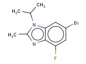 6-Bromo-4-fluoro-1-isopropyl-2-methyl-1H-benzo[d]imidazole