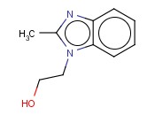 2-(2-<span class='lighter'>甲基</span>-1H-<span class='lighter'>苯并咪唑</span>-1-基)乙醇