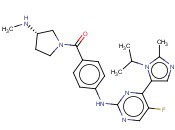 [4-[[5-氟-4-[2-甲基-1-(1-甲基乙基)-1H-咪唑-5-基]-2-嘧啶基]氨基]苯基][(3S)-3-(甲氨基)-1-吡咯烷]甲酮