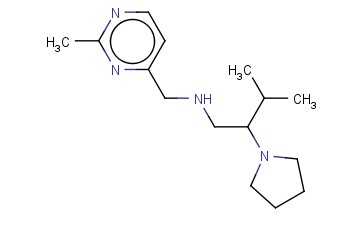 [3-METHYL-2-(PYRROLIDIN-1-YL)BUTYL][(2-METHYLPYRIMIDIN-4-YL)METHYL]AMINE