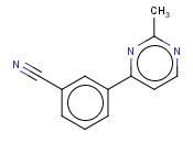 3-(2-METHYLPYRIMIDIN-4-YL)BENZONITRILE