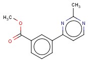 METHYL 3-(2-METHYLPYRIMIDIN-4-YL)BENZOATE